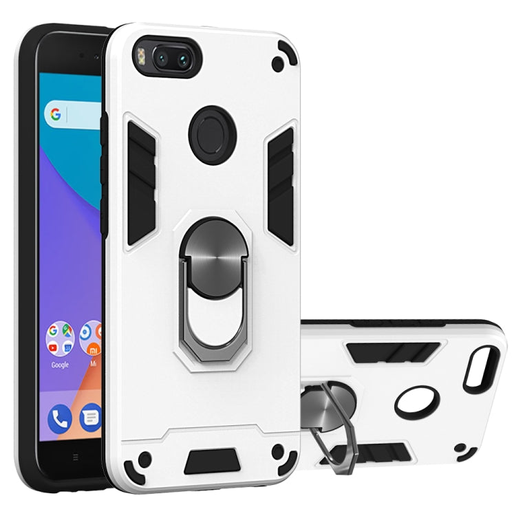 For Xiaomi Mi 5X / A1 / X1 2 in 1 Armour Series PC + TPU Protective Case with Ring Holder
