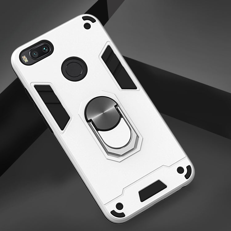 For Xiaomi Mi 5X / A1 / X1 2 in 1 Armour Series PC + TPU Protective Case with Ring Holder