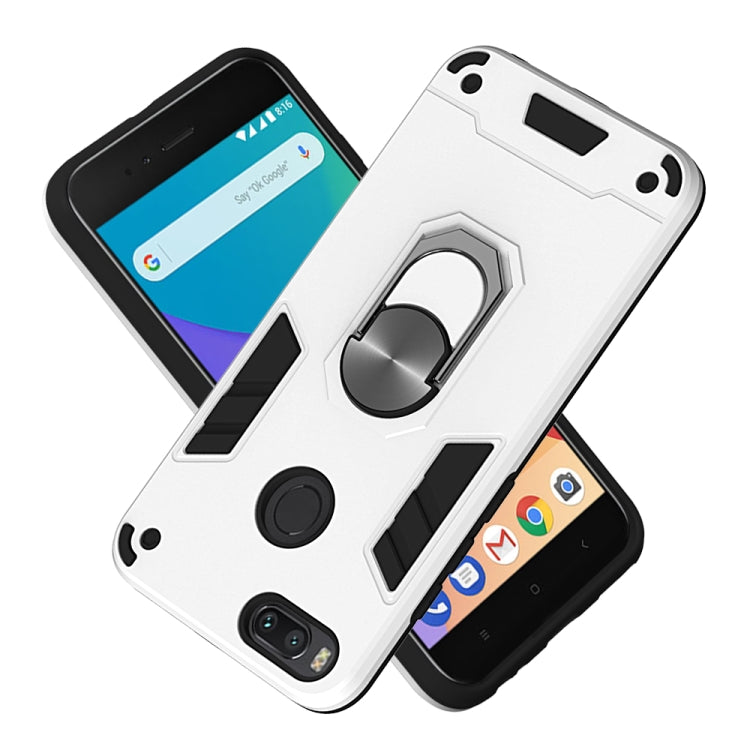 For Xiaomi Mi 5X / A1 / X1 2 in 1 Armour Series PC + TPU Protective Case with Ring Holder