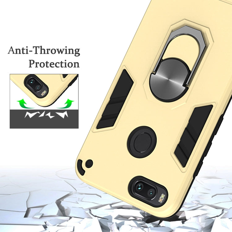 For Xiaomi Mi 5X / A1 / X1 2 in 1 Armour Series PC + TPU Protective Case with Ring Holder