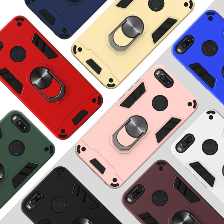 For Xiaomi Mi 5X / A1 / X1 2 in 1 Armour Series PC + TPU Protective Case with Ring Holder