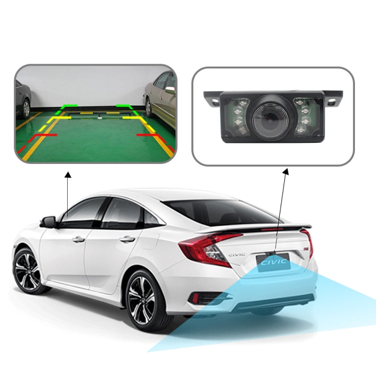 PZ705 415-W 4.3 inch TFT LCD Car External Wireless Rear View Monitor for Car Rearview Parking Video Systems