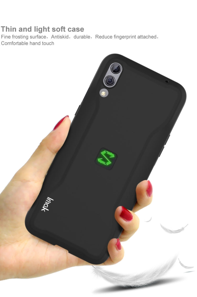 For Xiaomi Black Shark 2 Pro IMAK UC-1 Series Shockproof Frosted TPU Protective Case(Black)