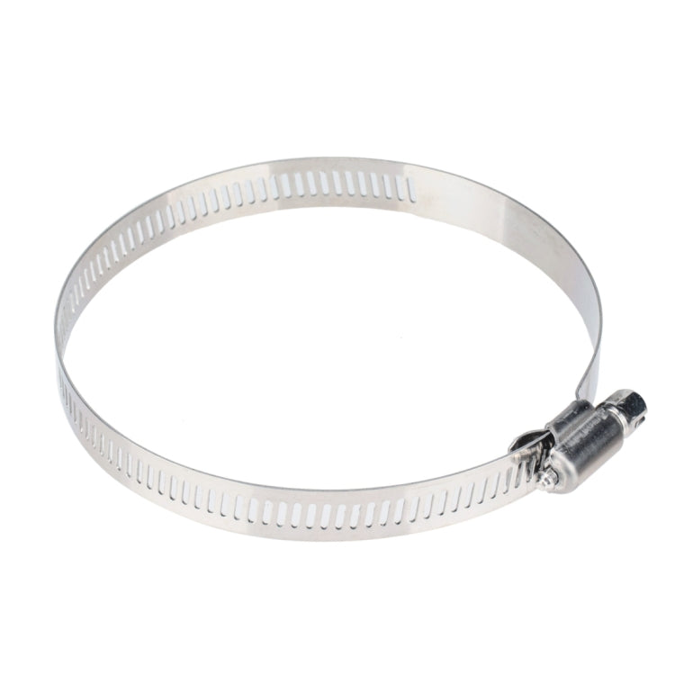 4 PCS Stainless Steel Hose Clamps Pipe Clip Fuel Line Clip, Size: 72-95mm