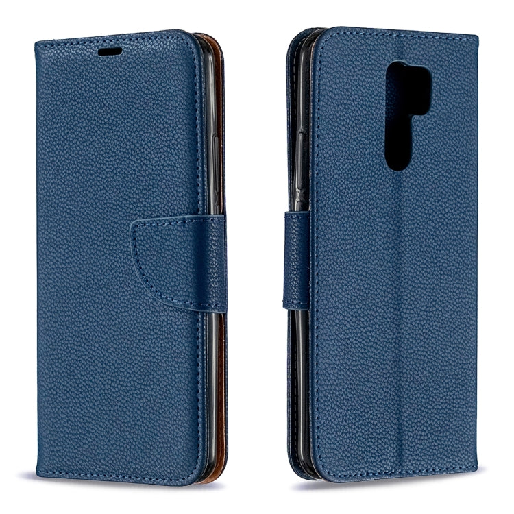 For Xiaomi Mi 9 Litchi Texture Pure Color Horizontal Flip PU Leather Case with Holder & Card Slots & Wallet & Lanyard