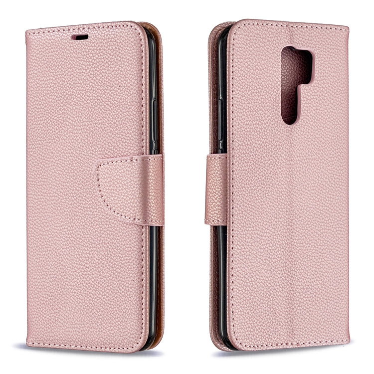 For Xiaomi Mi 9 Litchi Texture Pure Color Horizontal Flip PU Leather Case with Holder & Card Slots & Wallet & Lanyard