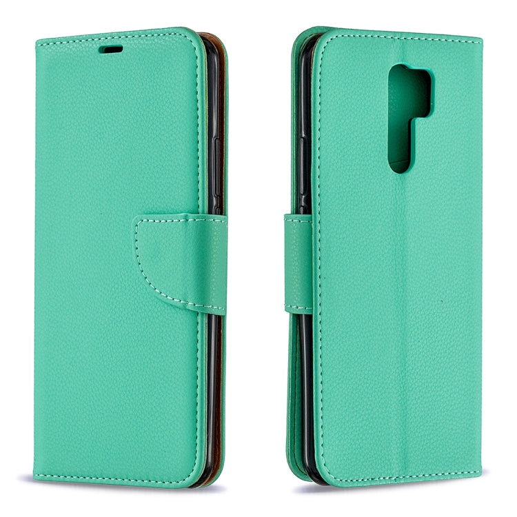 For Xiaomi Mi 9 Litchi Texture Pure Color Horizontal Flip PU Leather Case with Holder & Card Slots & Wallet & Lanyard