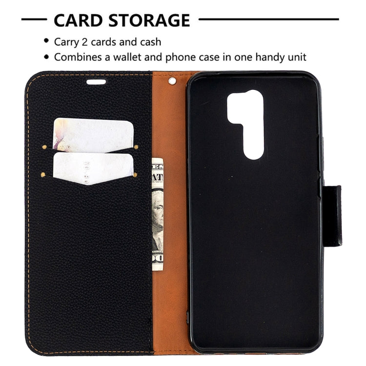 For Xiaomi Mi 9 Litchi Texture Pure Color Horizontal Flip PU Leather Case with Holder & Card Slots & Wallet & Lanyard