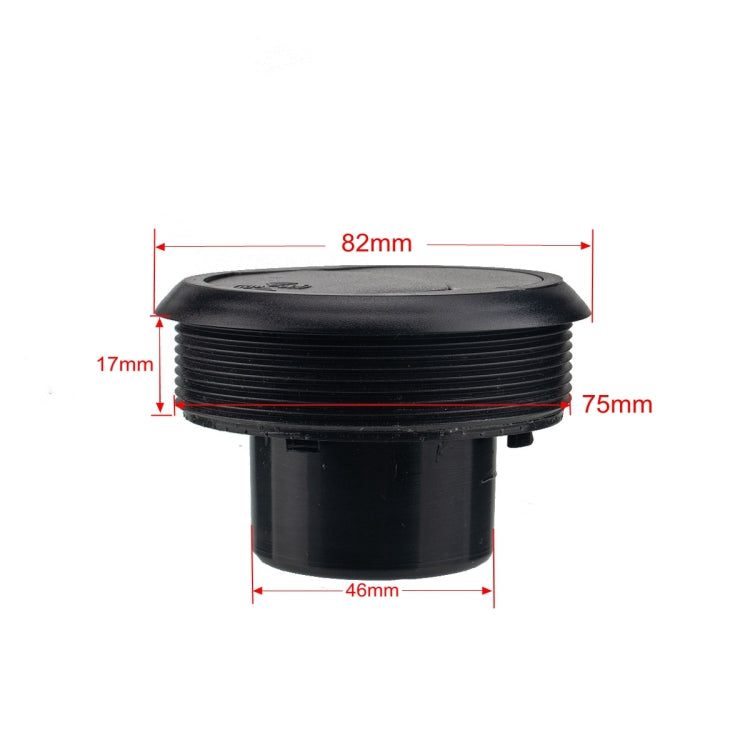 75mm AC Air Outlet Vent for RV Bus Boat Yacht, Thread Height: 17mm