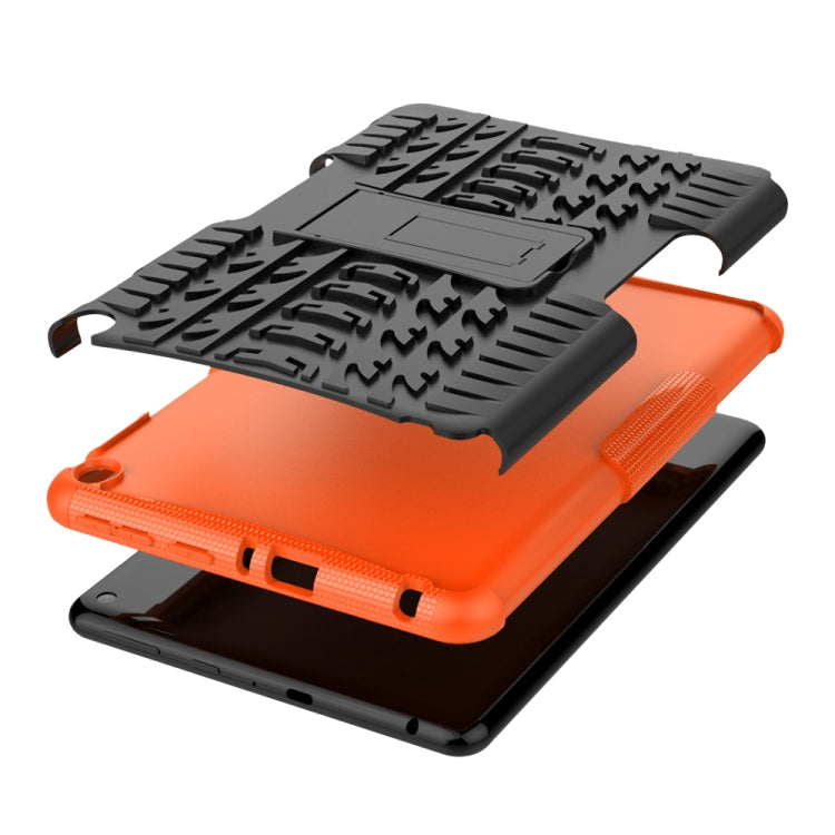 For Amazon Fire HD 8 (2020) Tire Texture Shockproof TPU+PC Protective Case with Holder