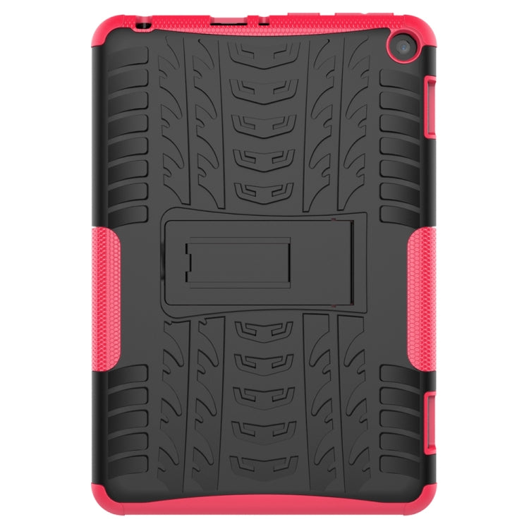 For Amazon Fire HD 8 (2020) Tire Texture Shockproof TPU+PC Protective Case with Holder