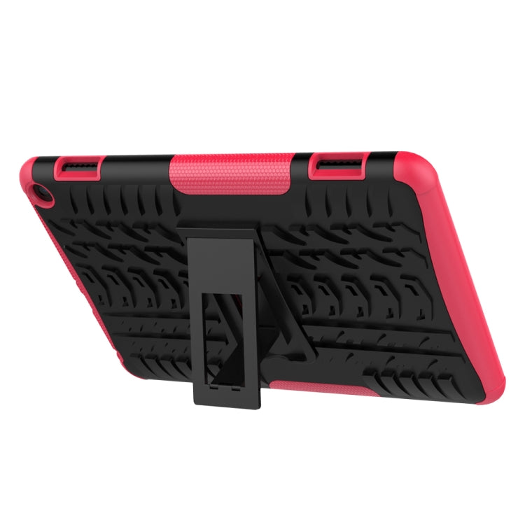 For Amazon Fire HD 8 (2020) Tire Texture Shockproof TPU+PC Protective Case with Holder