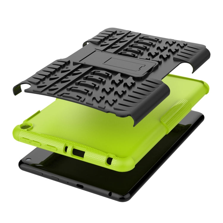 For Amazon Fire HD 8 (2020) Tire Texture Shockproof TPU+PC Protective Case with Holder