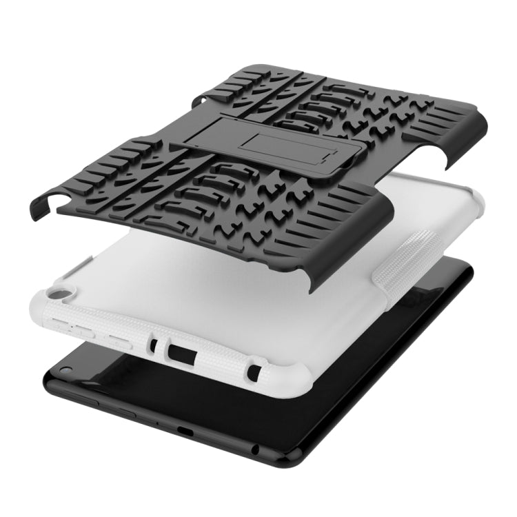 For Amazon Fire HD 8 (2020) Tire Texture Shockproof TPU+PC Protective Case with Holder