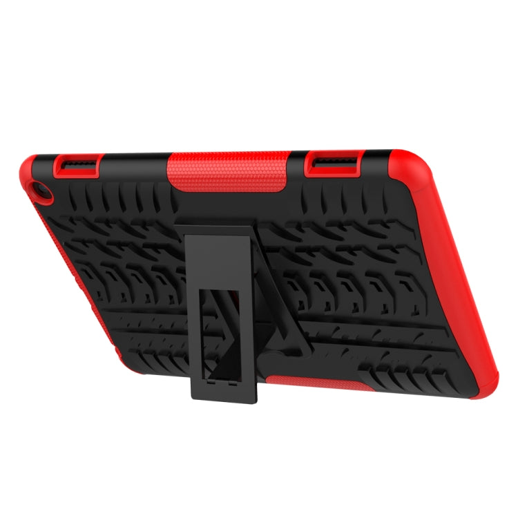 For Amazon Fire HD 8 (2020) Tire Texture Shockproof TPU+PC Protective Case with Holder
