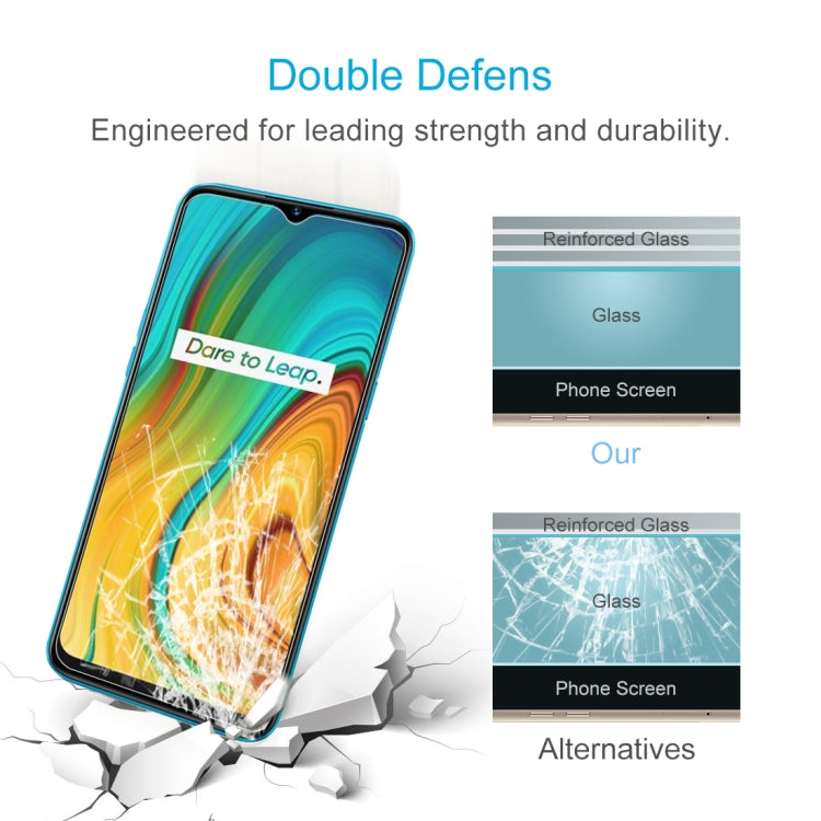 For OPPO Realme C3 0.26mm 9H 2.5D Tempered Glass Film
