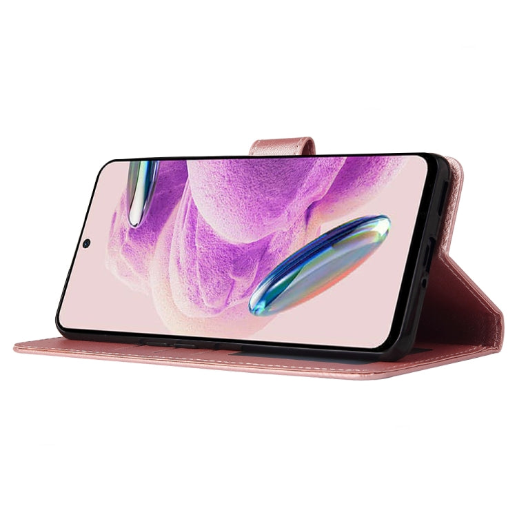 For Xiaomi Redmi Note 12S 3 Card Slots Multifunctional Leather Phone Case