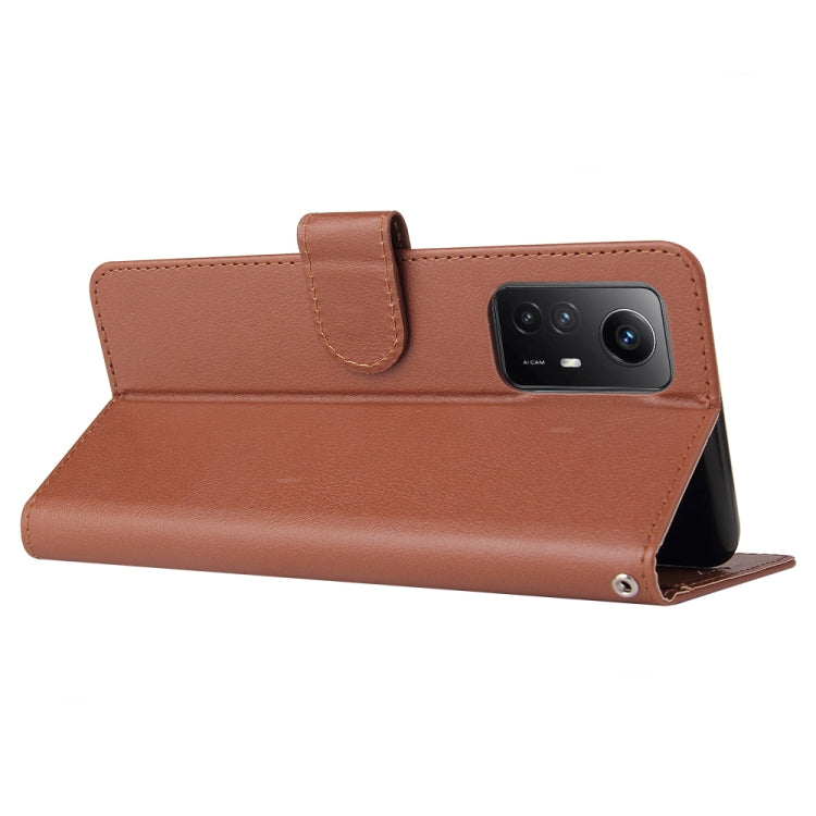 For Xiaomi Redmi Note 12S 3 Card Slots Multifunctional Leather Phone Case