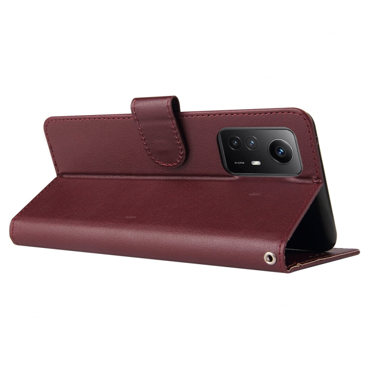 For Xiaomi Redmi Note 12S 3 Card Slots Multifunctional Leather Phone Case