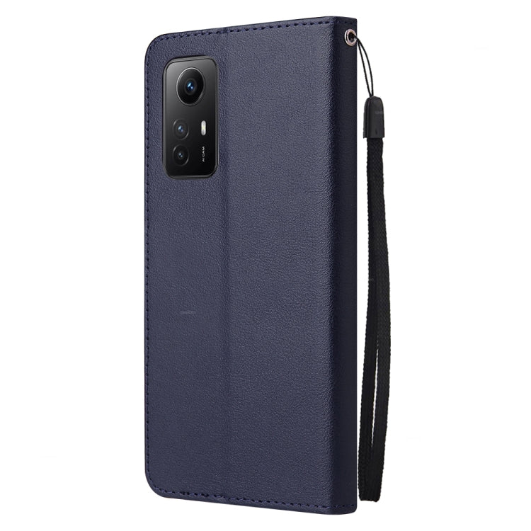 For Xiaomi Redmi Note 12S 3 Card Slots Multifunctional Leather Phone Case