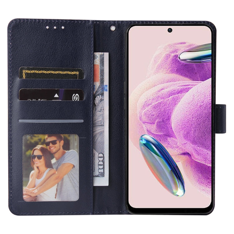 For Xiaomi Redmi Note 12S 3 Card Slots Multifunctional Leather Phone Case