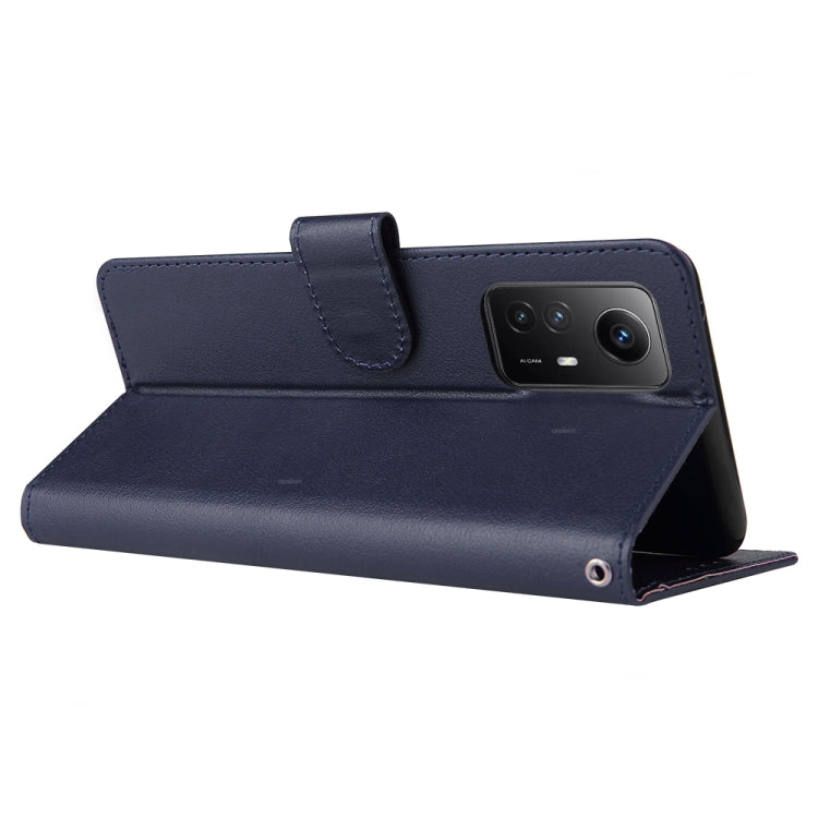 For Xiaomi Redmi Note 12S 3 Card Slots Multifunctional Leather Phone Case