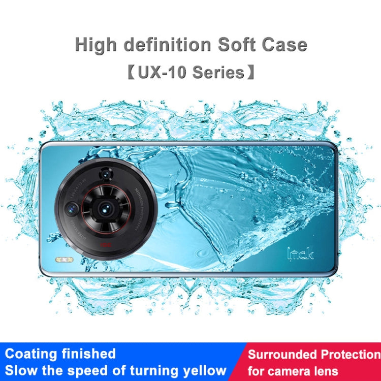 For ZTE nubia Z50S Pro imak UX-10 Series Transparent Shockproof TPU Phone Case