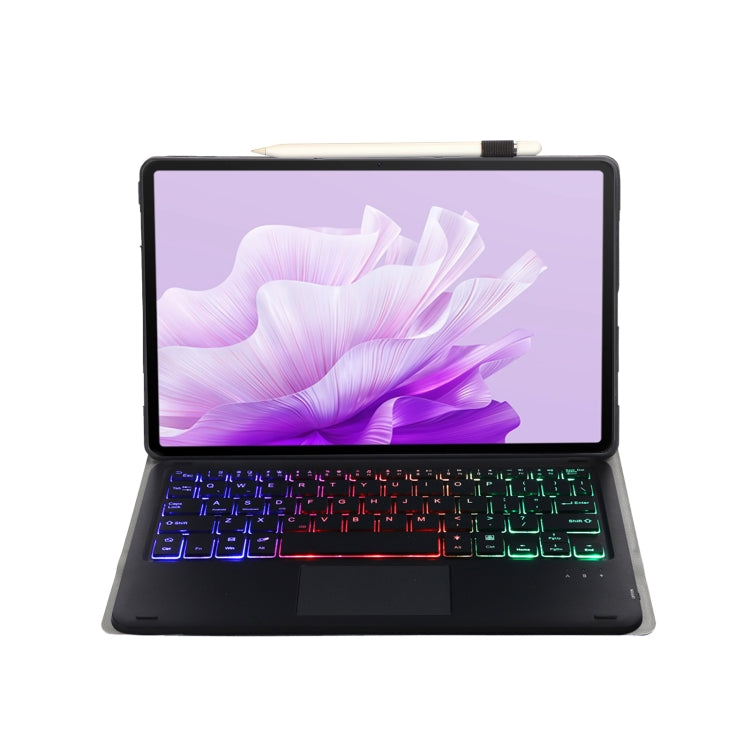 For Huawei MatePad Air 11.5 inch 2023 AH14-AS Lambskin Texture Ultra-thin Detachable Backlight Bluetooth Keyboard Leather Case with Touchpad