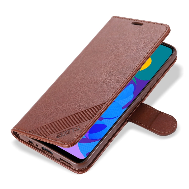 For Huawei P Smart 2020 AZNS Sheepskin Texture Horizontal Flip Leather Case with Holder & Card Slots & Wallet