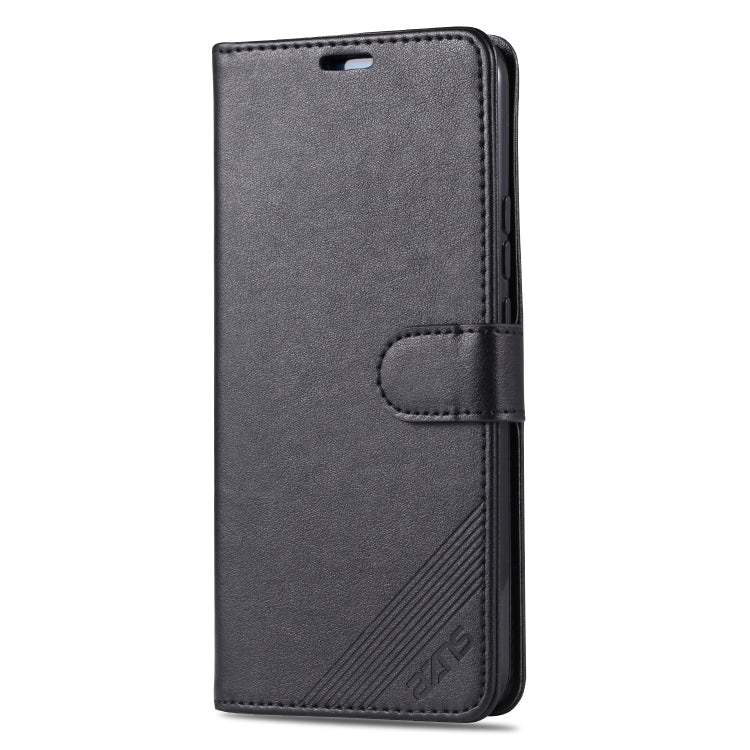 For Huawei Y6p AZNS Sheepskin Texture Horizontal Flip Leather Case with Holder & Card Slots & Wallet