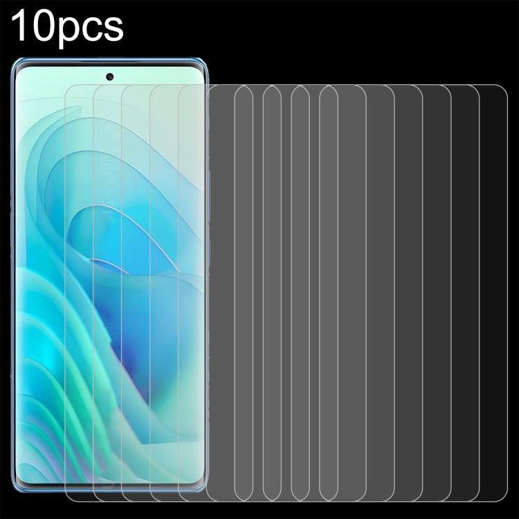 For Itel S23+ 10pcs 0.26mm 9H 2.5D Tempered Glass Film