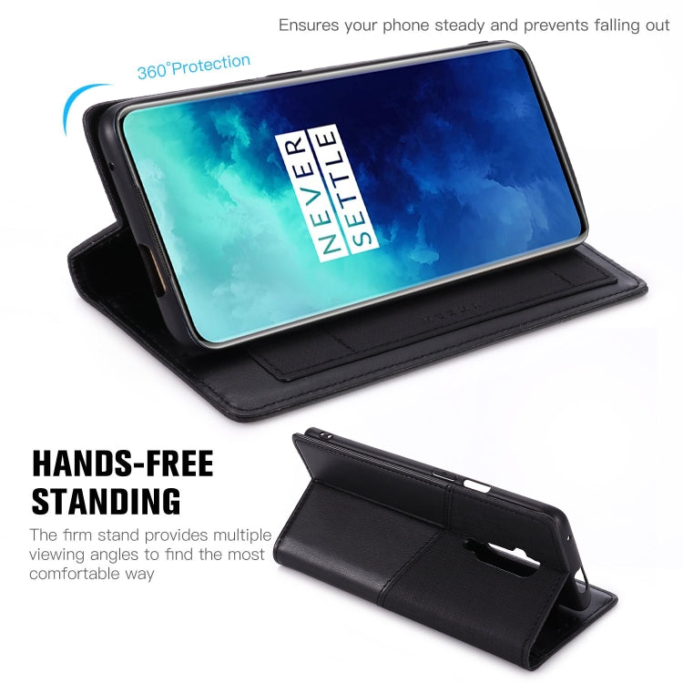 For OnePlus 7T Pro MUXMA MX109 Horizontal Flip Leather Case with Holder & Card Slot & Wallet