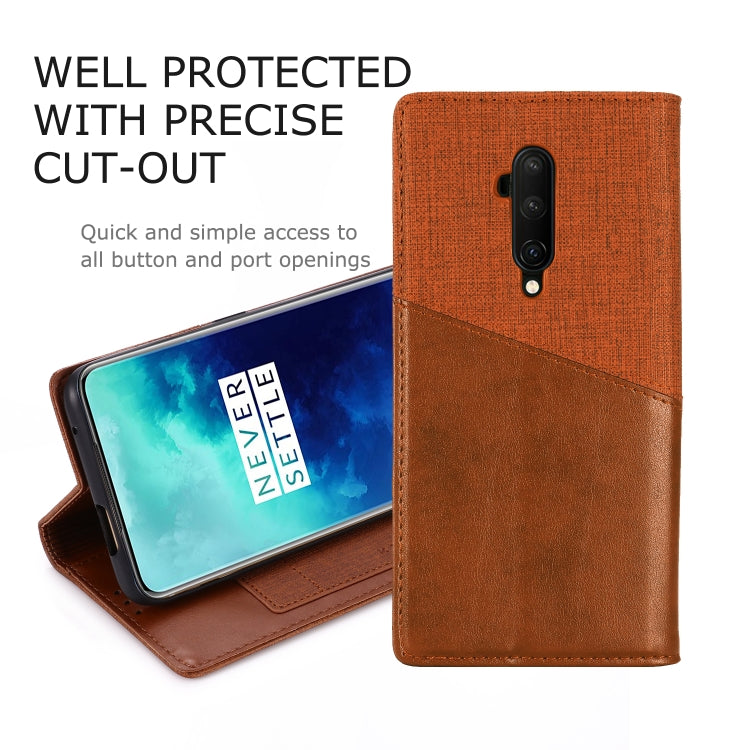 For OnePlus 7T Pro MUXMA MX109 Horizontal Flip Leather Case with Holder & Card Slot & Wallet