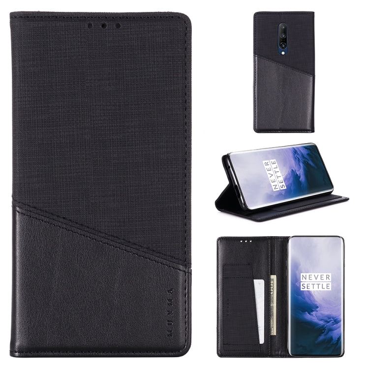 For OnePlus 7 Pro MUXMA MX109 Horizontal Flip Leather Case with Holder & Card Slot & Wallet