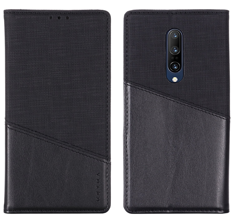 For OnePlus 7 Pro MUXMA MX109 Horizontal Flip Leather Case with Holder & Card Slot & Wallet