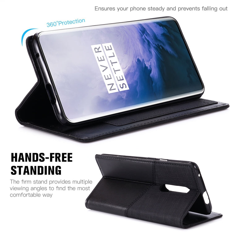 For OnePlus 7 Pro MUXMA MX109 Horizontal Flip Leather Case with Holder & Card Slot & Wallet