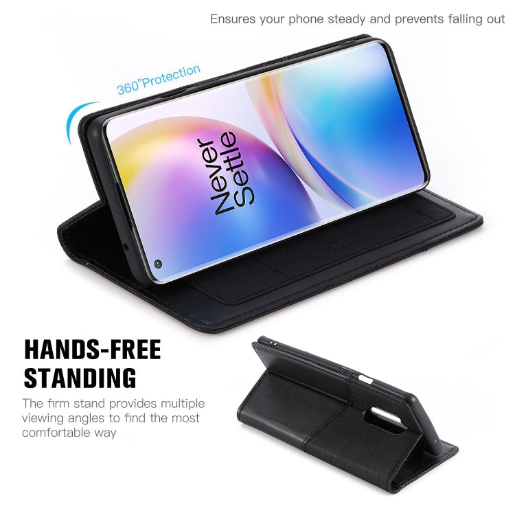 For OnePlus 8 Pro MUXMA MX109 Horizontal Flip Leather Case with Holder & Card Slot & Wallet