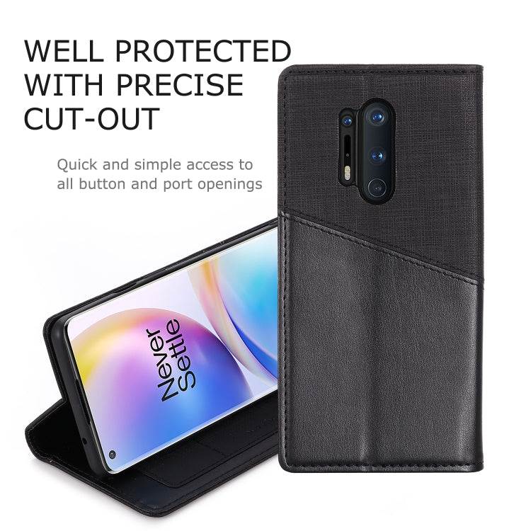 For OnePlus 8 Pro MUXMA MX109 Horizontal Flip Leather Case with Holder & Card Slot & Wallet