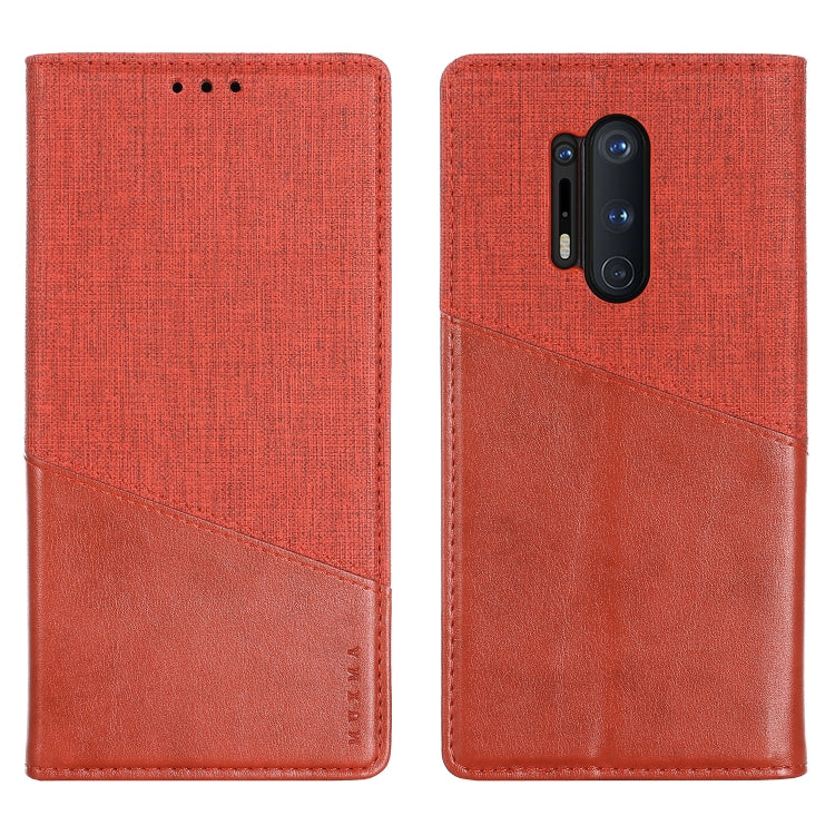 For OnePlus 8 Pro MUXMA MX109 Horizontal Flip Leather Case with Holder & Card Slot & Wallet