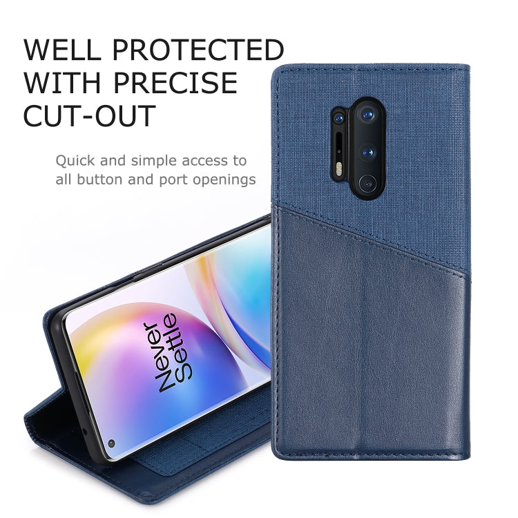 For OnePlus 8 Pro MUXMA MX109 Horizontal Flip Leather Case with Holder & Card Slot & Wallet