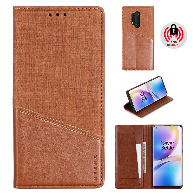 For OnePlus 8 Pro MUXMA MX109 Horizontal Flip Leather Case with Holder & Card Slot & Wallet