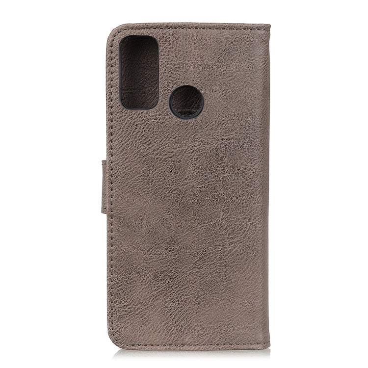 For Xiaomi Redmi 9C KHAZNEH Cowhide Texture Horizontal Flip Leather Case with Holder & Card Slots & Wallet
