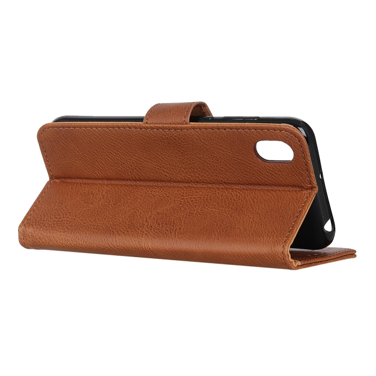 For Xiaomi Redmi 9A KHAZNEH Cowhide Texture Horizontal Flip Leather Case with Holder & Card Slots & Wallet