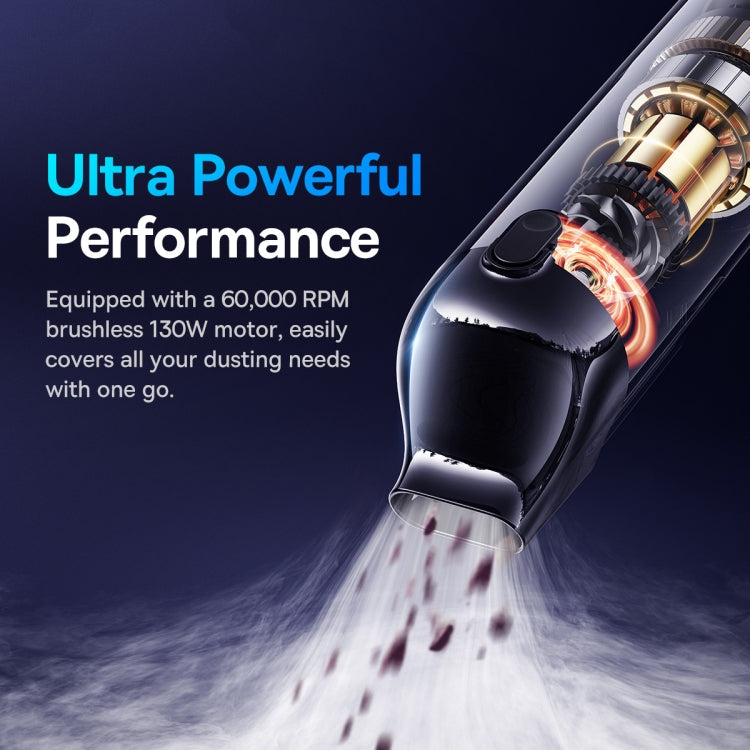 Baseus A5 16000Pa Powerful Car Vacuum Cleaner(Black)