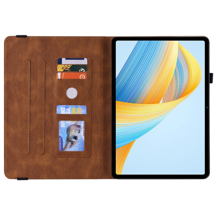 For Honor Pad V8 Pro Butterfly Flower Embossed Leather Tablet Case