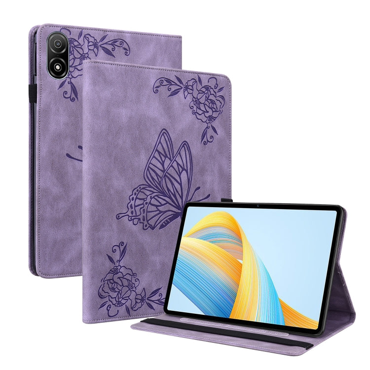 For Honor Pad V8 Pro Butterfly Flower Embossed Leather Tablet Case