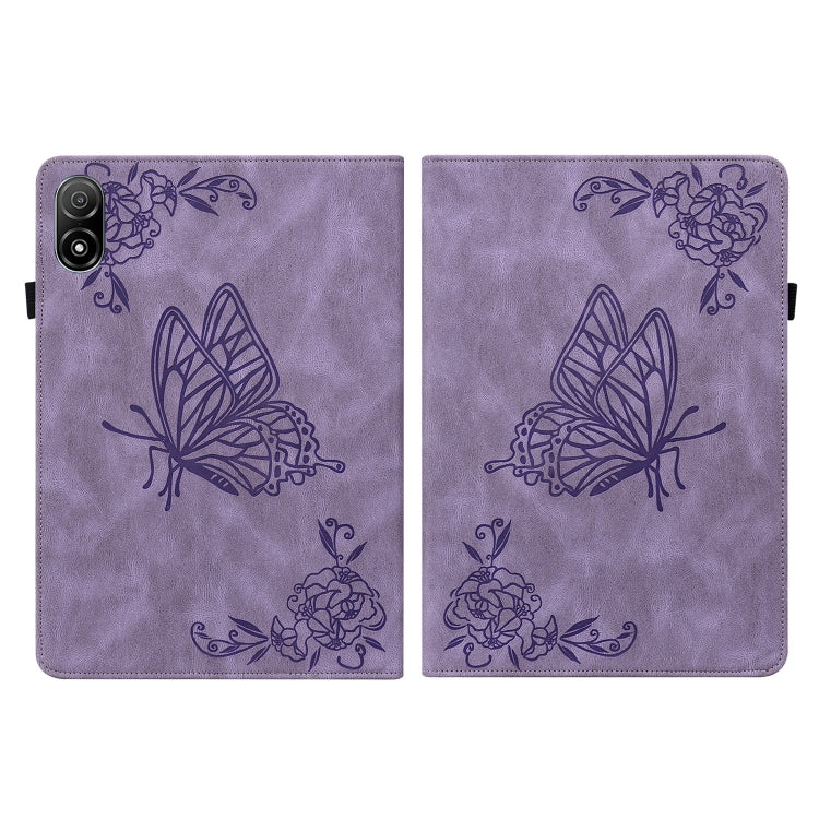 For Honor Pad V8 Pro Butterfly Flower Embossed Leather Tablet Case