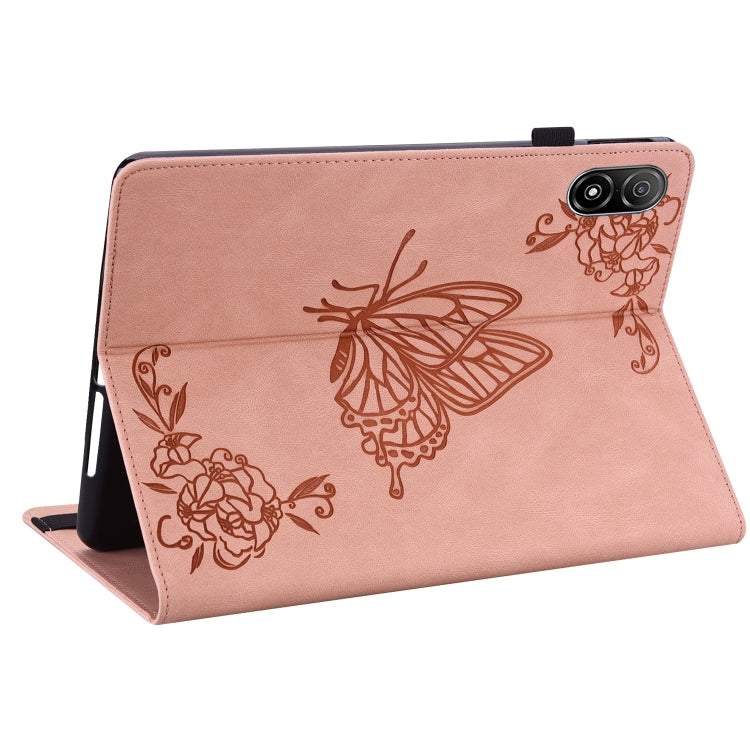 For Honor Pad V8 Pro Butterfly Flower Embossed Leather Tablet Case