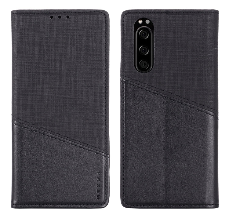 For Sony Xperia 5 MUXMA MX109 Horizontal Flip Leather Case with Holder & Card Slot & Wallet