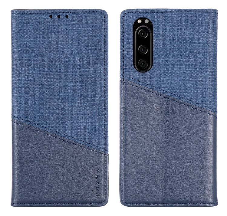 For Sony Xperia 5 MUXMA MX109 Horizontal Flip Leather Case with Holder & Card Slot & Wallet